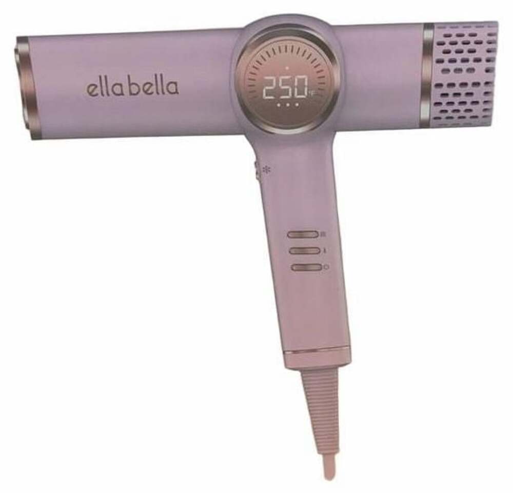 ella bella Hair Dryer Styling Tool Set Pink